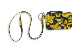 VERA BRADLEY COLLEGIATE ZIP ID LANYARD