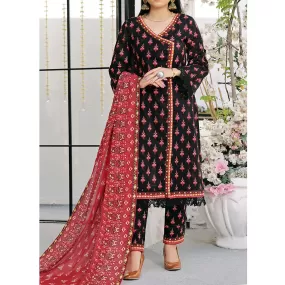 Vs Aiza & Momina Printed Lawn Unstitched 3Pcs Suit V-2 - 310