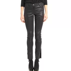 Women's Leather Jeans - Courtney