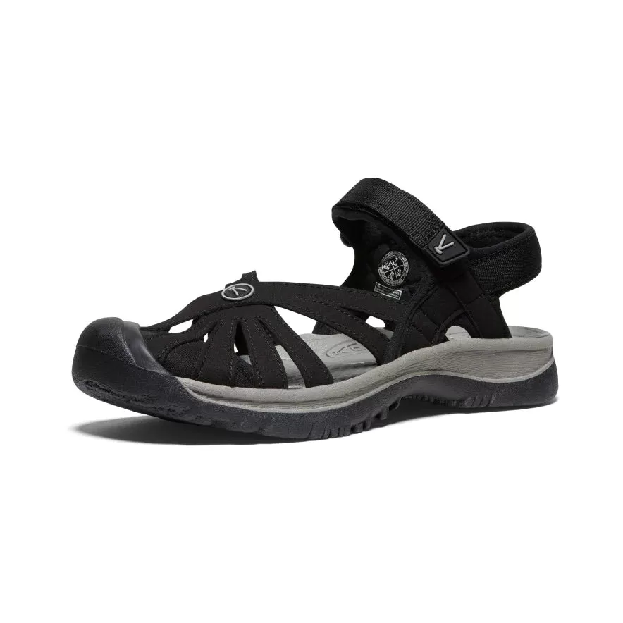 WOMEN'S ROSE SANDAL - BLACK/NEUTRAL GRAY