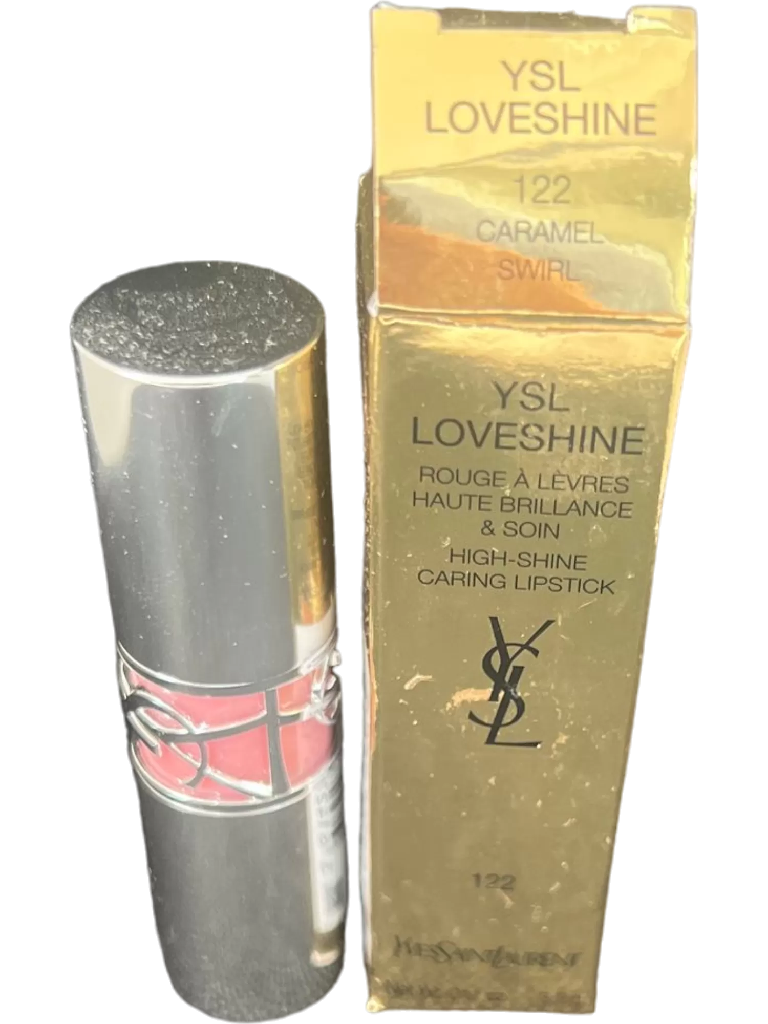 Yves Saint Laurent Caramel Swirl - Brown Nude LOVESHINE Hydrating Lipstick