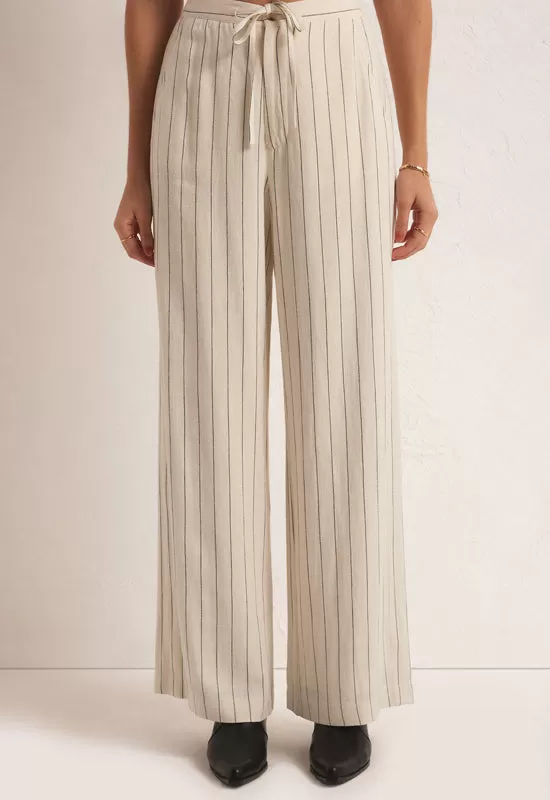 Z Supply - Cortez Pinstripe Pant Sandstone